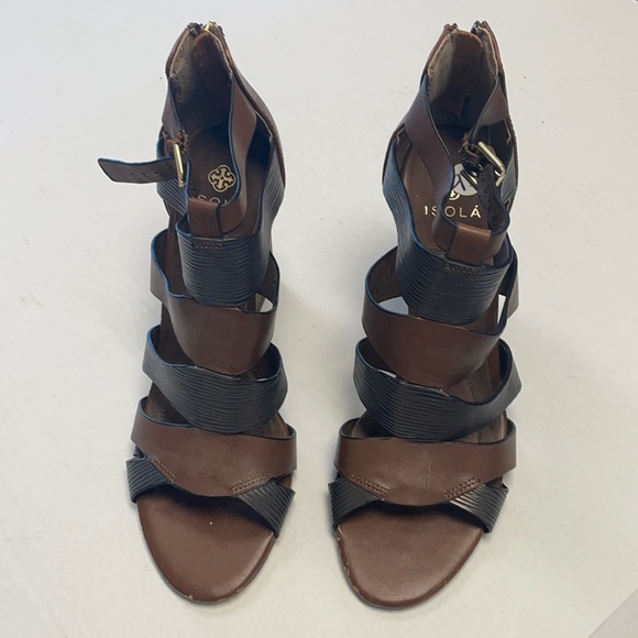 Isola wooden heel sandals - Picture 2 of 7